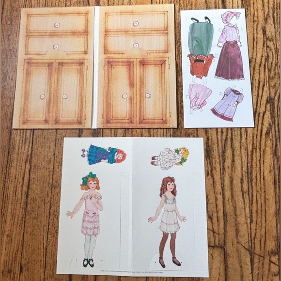 Vintage Other Vintage Frontier Friendship Paper Doll Set W